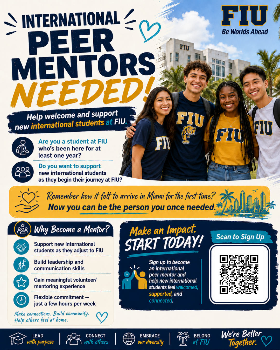 peer mentor flyer